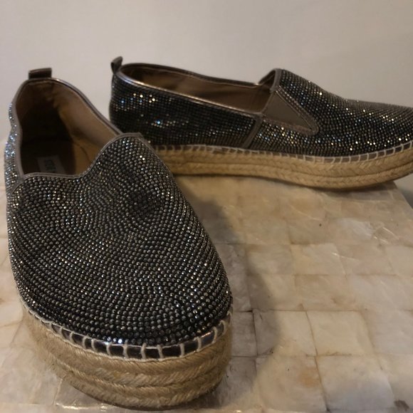 Steve Madden Sparkly Espadrilles - Picture 2 of 5